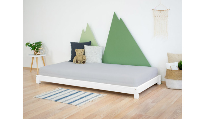 Voodi Teeny 120x190cm, valge