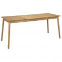 Pikendatav söögilaud ZigZag 127-180x75cm, tamm