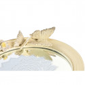 Lauakaunistus DKD Home Decor Peegel Beež Vaik Liblikad (24 x 22,6 x 18 cm)
