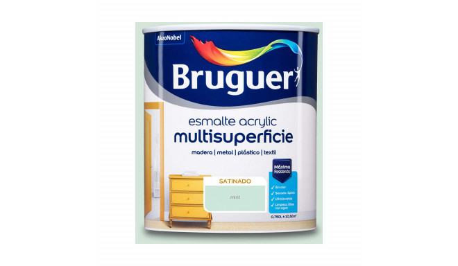Lakk Bruguer 5298031 Viimistluslakk 750 ml Mint Satineeritud
