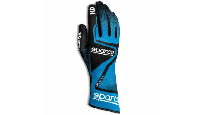 Karting Gloves Sparco RUSH Blue Blue/Black Size 11 (L)