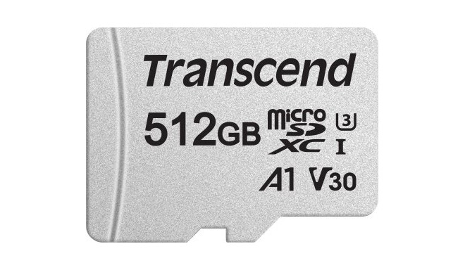 Transcend mälukaart microSDXC 512GB 300S