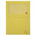 Subfolder Exacompta Forever Yellow Transparent window A4 (100 Units)