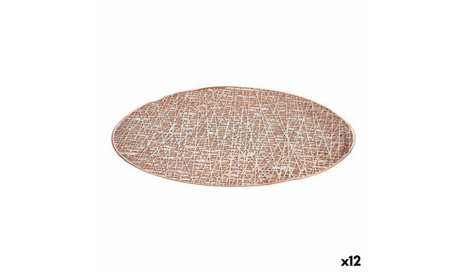 Lauamatt Kinvara Roosa Plastmass Ø 38 cm (12 Ühikut)