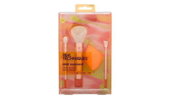 Real Techniques Midi Moment Brush + Sponge Set (1ml)