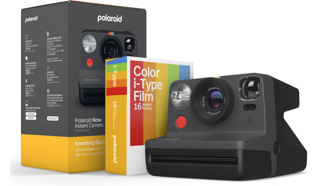 Polaroid Now Gen 2 Everything Box, black