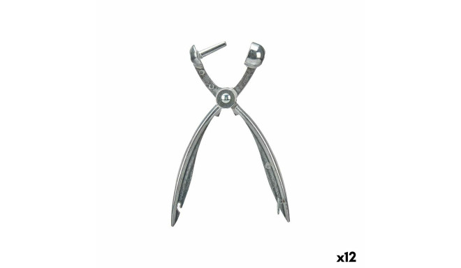 Deboning Knife 18 x 1,5 cm Silver Metal 12 Units