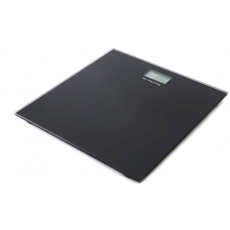 Omega bathroom scale OBSB, black (opened package)