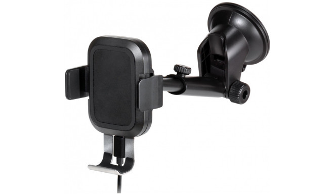 Vivanco telefonihoidik autosse Butler Pro QI (katkine pakend)