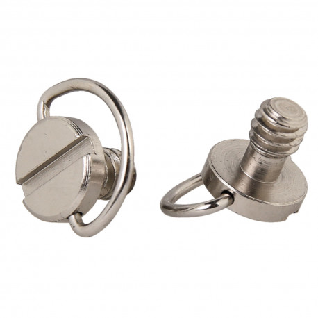 B.I.G. D-Ring Kameraschraube 1/4 Zoll, 2er Pack