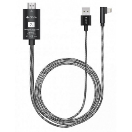 Devia kaabel HDMI - Lighting/USB Storm series