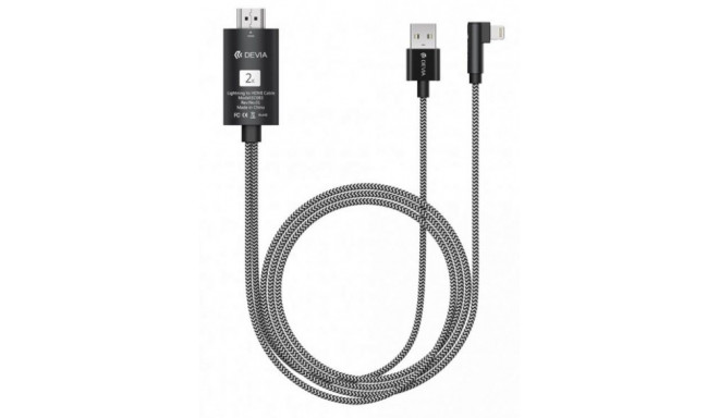 Devia cable HDMI - Lighting/USB Storm series