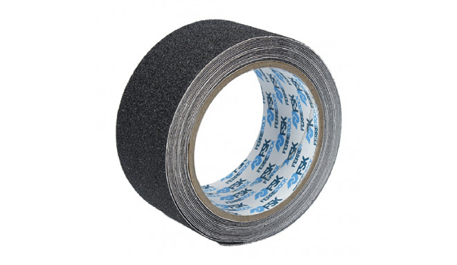 Adhesive Tape Ferrestock 5 m x 50 mm Black Non-slip