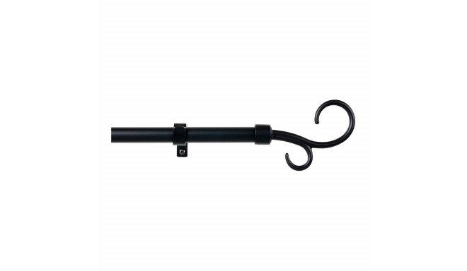 Curtain Bar Stor Planet Extendable Black (110 cm)