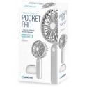 Platinet fan with battery 1200mAh, white/grey (45246) (open package)
