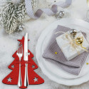 Cutlery Case Christmas Decoration 180mm, red