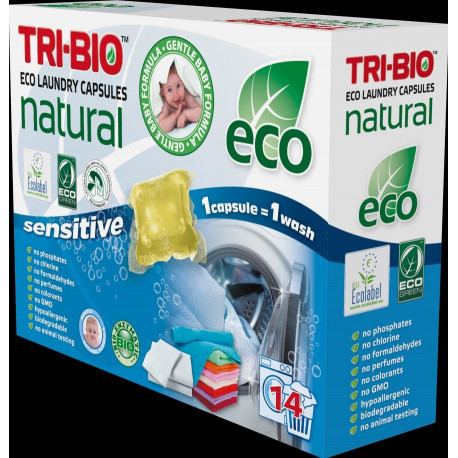 Geelkapslid Baby TRI-BIO, 14tk