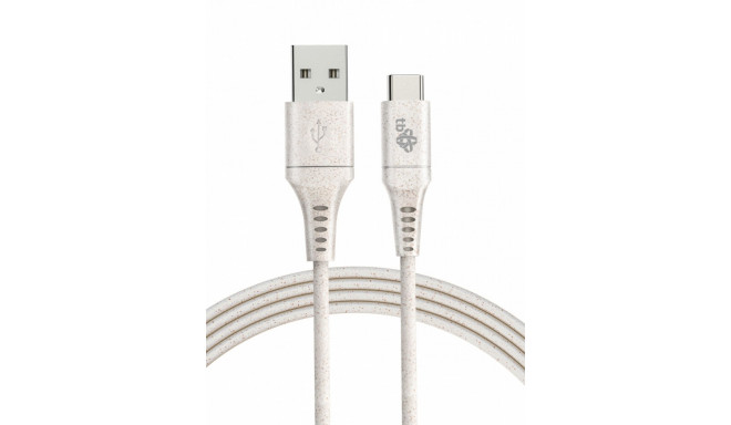 Cable USB-USB C 1m eco material 2.0 3A