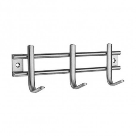 Wall mounted coat hanger Inofix (7,6 x 22 x 5,4 cm)