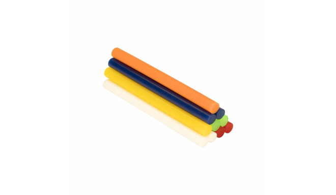 Hot melt glue  sticks Salki 431088 Multicolour Decoration Ø 8 x 95 mm 105 g (22 Units)