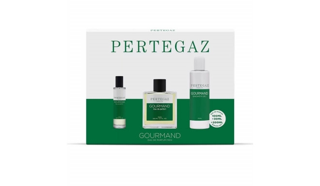 Men's Perfume Set Pertegaz Gourmand EDP 3 Pieces