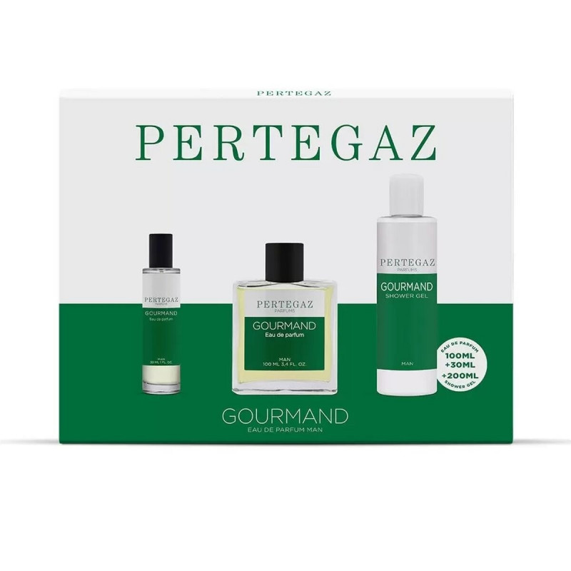 Men's Perfume Set Pertegaz Gourmand 3 Pieces Perfume gift sets