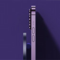 Baseus Simple Mini3 magnetická nabíječka MagSafe Qi 15W fialová