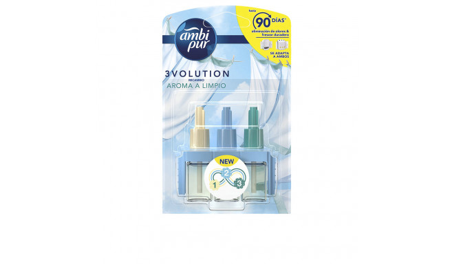 AMBI PUR 3VOLUTION ambientador recambio #limpio 20 ml