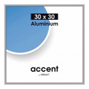 Nielsen Photo Frame 54124 Accent Frosted Silver 30x30 cm