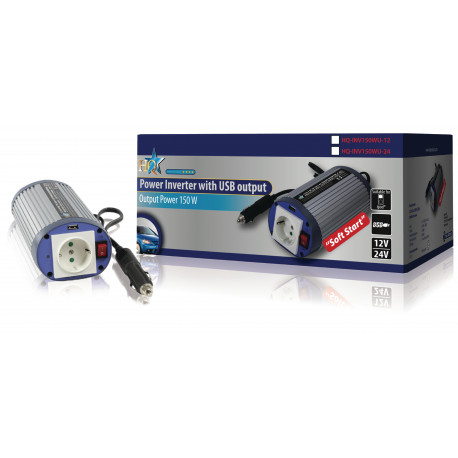 HQ-INV150WU-12 inverter, USB output 150W/12V