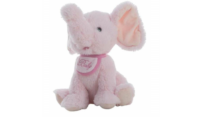 Elephant Soft Toy Pupy Pink 21 cm