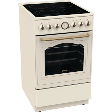 Keraamiline pliit, Gorenje, 50cm, retro beez