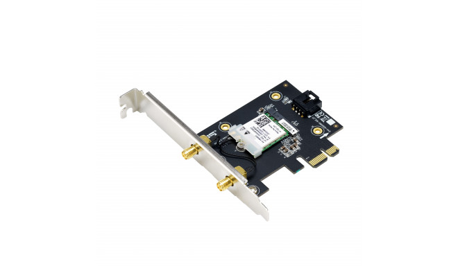 AX1800 Dual-Band Bluetooth 5.2 PCIe Wi-Fi Adapter | PCE-AX1800 | 802.11ax | 574+1201 Mbit/s | Mesh S