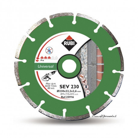 Lõikeketas Rubi pro 25916 Ø 230 mm