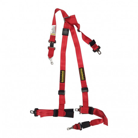 4 точечная подвеска SCHROTH RACING SH93092E-2 Красный