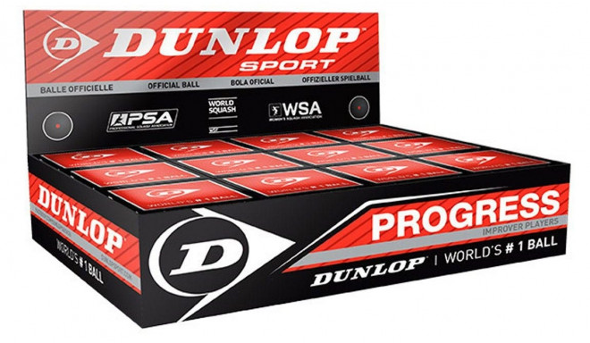 Squash ball Dunlop PROGRESS 12-box