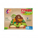Луч гуашь, ZOO, 15 мл, 12 цветов