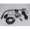 AV-1KM CB6PIN Handsfree Kit compatible with CB Radios using a 6-Pin connector Telecom