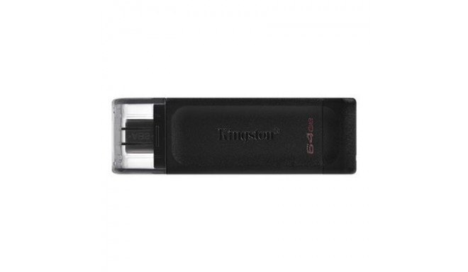 MEMORY DRIVE FLASH USB-C 64GB/DT70/64GB KINGSTON