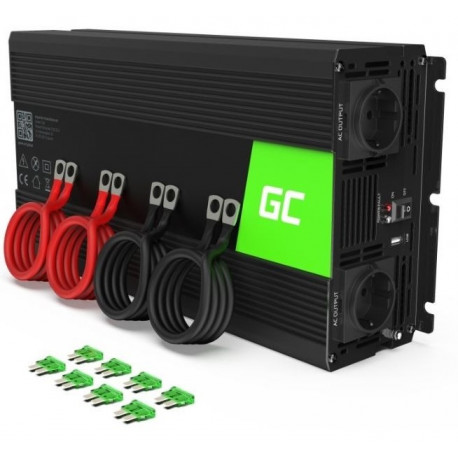 GreenCell конвертер/инвертер для автомобиля 12V-230V