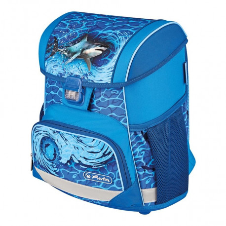 Herlitz ранец Loop - Blue Shark, 16 л