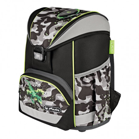Herlitz koolikott-ranits Ultralight - Camo Dragon, 15 l
