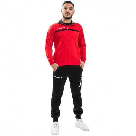 Givova Tuta Givova One M TT012 1210 tracksuit red/black (S)