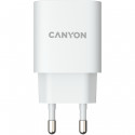 CANYON H-18-01, Wall charger with 1*USB, QC3.0 18W, Input: 100V-240V, Output: DC 5V/3A,9V/2A,12V/1.5