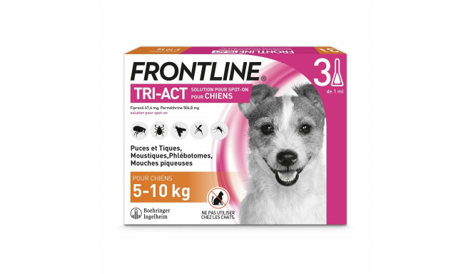 Пипетка для собак Frontline 5-10 Kg 3 штук