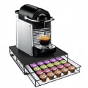 Coffee Capsule Organiser DKD Home Decor Black Metal (21 x 31 x 7,5 cm) (32 Capsules)