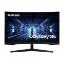 Samsung Odyssey G55T, 27", nõgus QHD, 144 Hz, LED VA, must - Monitor