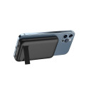 Power Bank VEGER MagOn Kick with wireless charging support MagSafe 15W- 5 000mAh PD 20W black (V0553