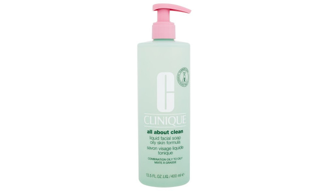 Clinique All About Clean Liquid Facial Soap Oily Skin Formula (400ml)