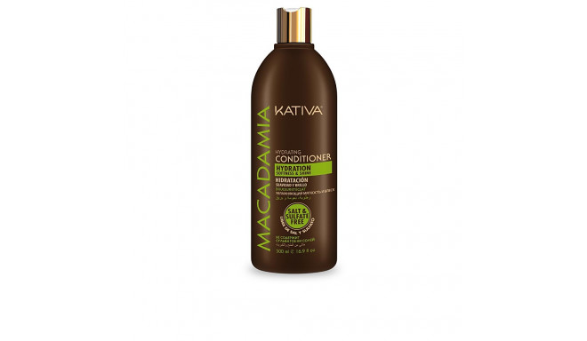 KATIVA MACADAMIA hydrating conditioner 500 ml